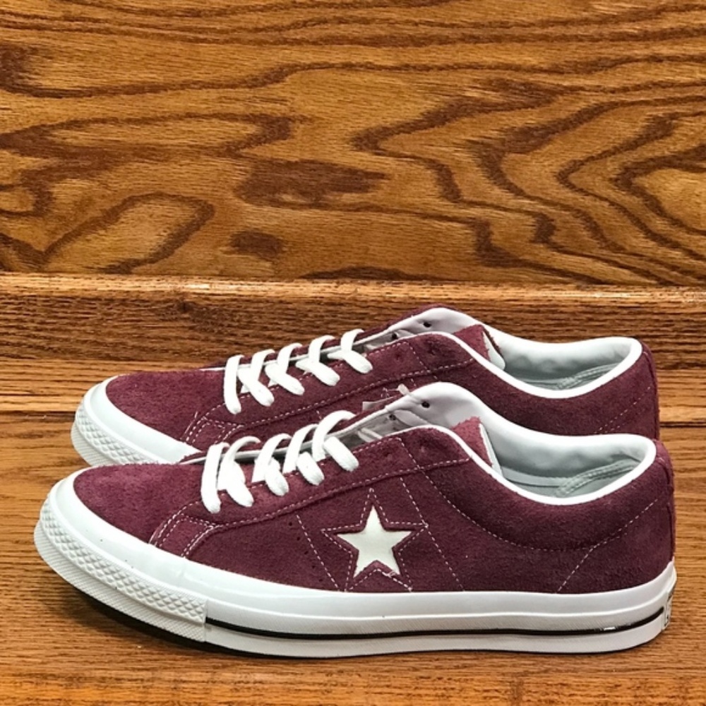 Converse One Star Ox Deep Bordeaux White‎ Shoes